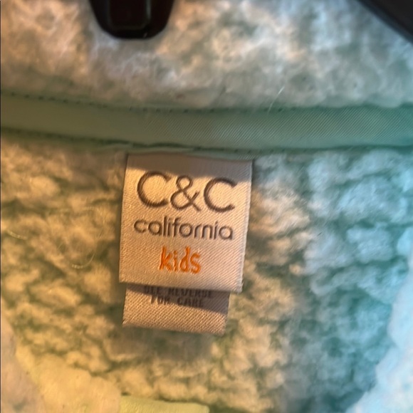 C&C California Kids Cream Sherpa Pullover - Picture 2 of 4